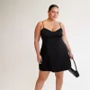 Fayt Dresses | Dresses | SOFIA SILKY SLIP MINI DRESS BLACK