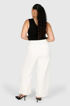 Fayt Tops | SULLIVAN ONE SHOULDER TOP BLACK