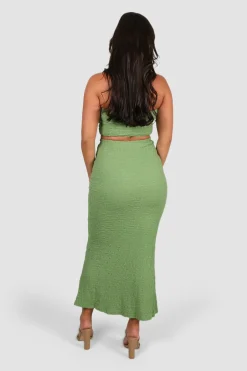 Fayt Skirts | ZENNA MIDI SKIRT SAGE